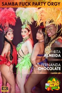 Brazilian carnaval anal party